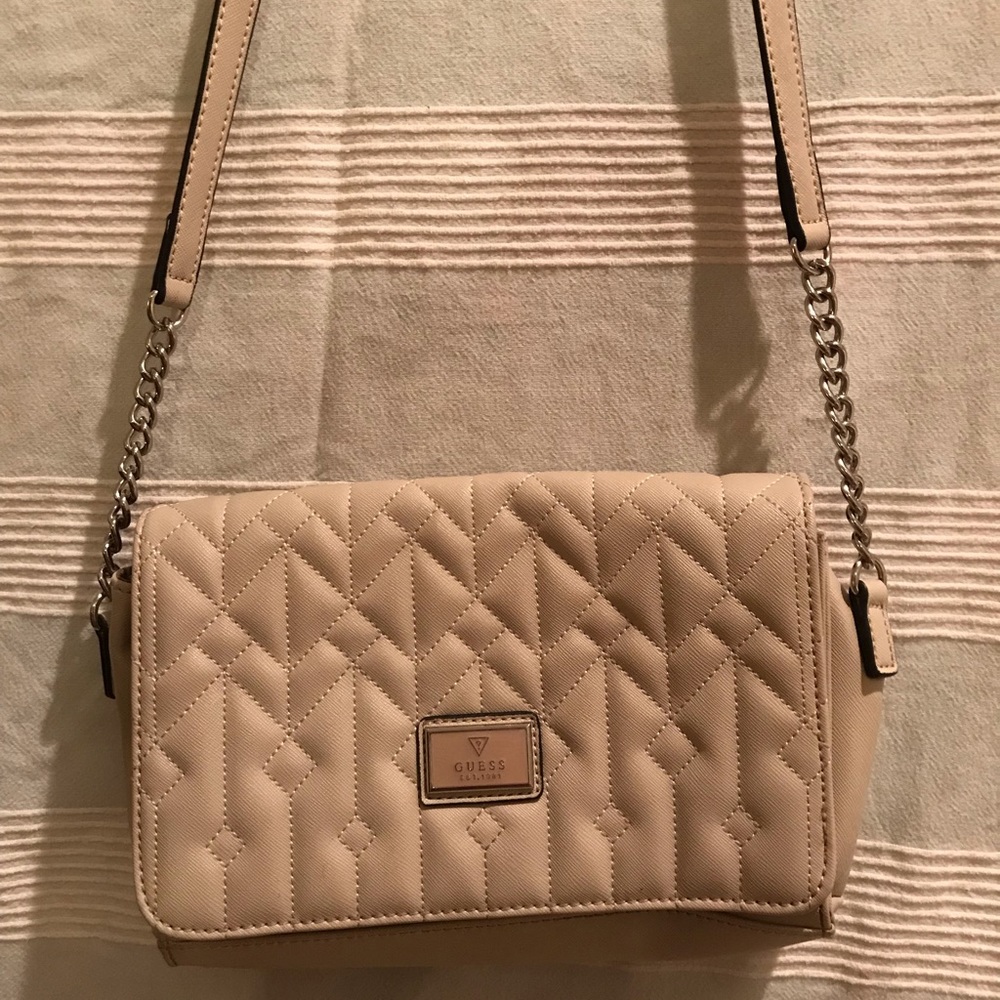 Guess crossbody creme purse
